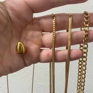Hey Harper 14k gold necklace bundle
